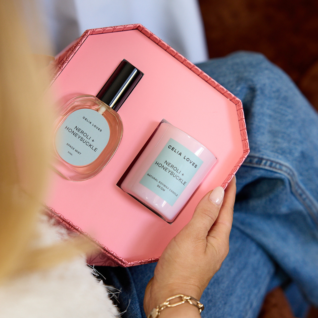 Neroli & Honeysuckle - Candle & Room Spray Duo Set – Celia Loves