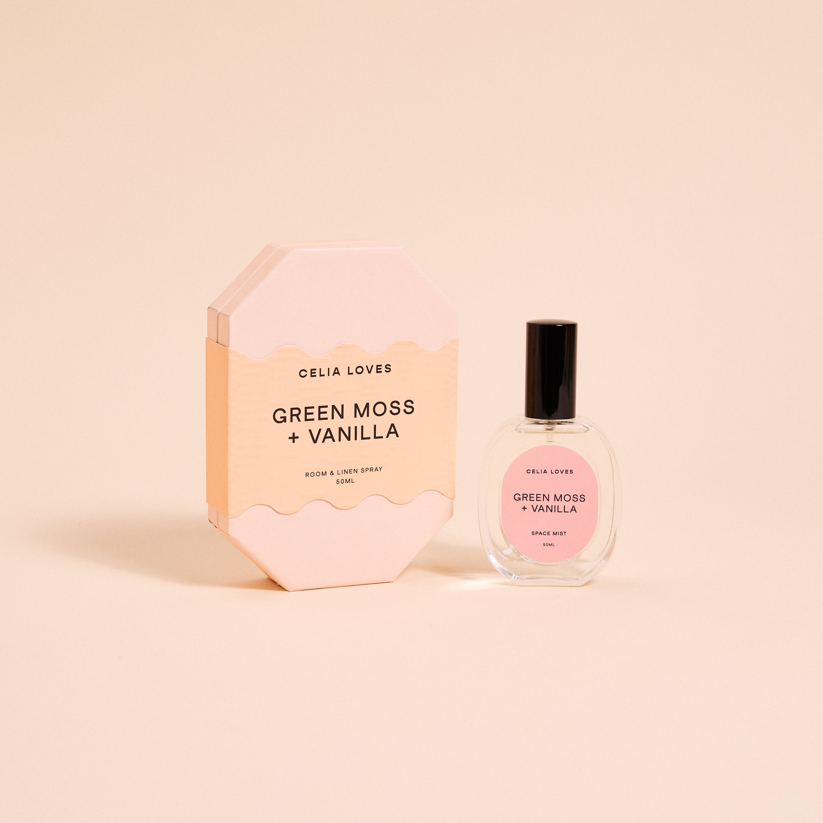 Green Moss & Vanilla - Room Spray 50ml – Celia Loves