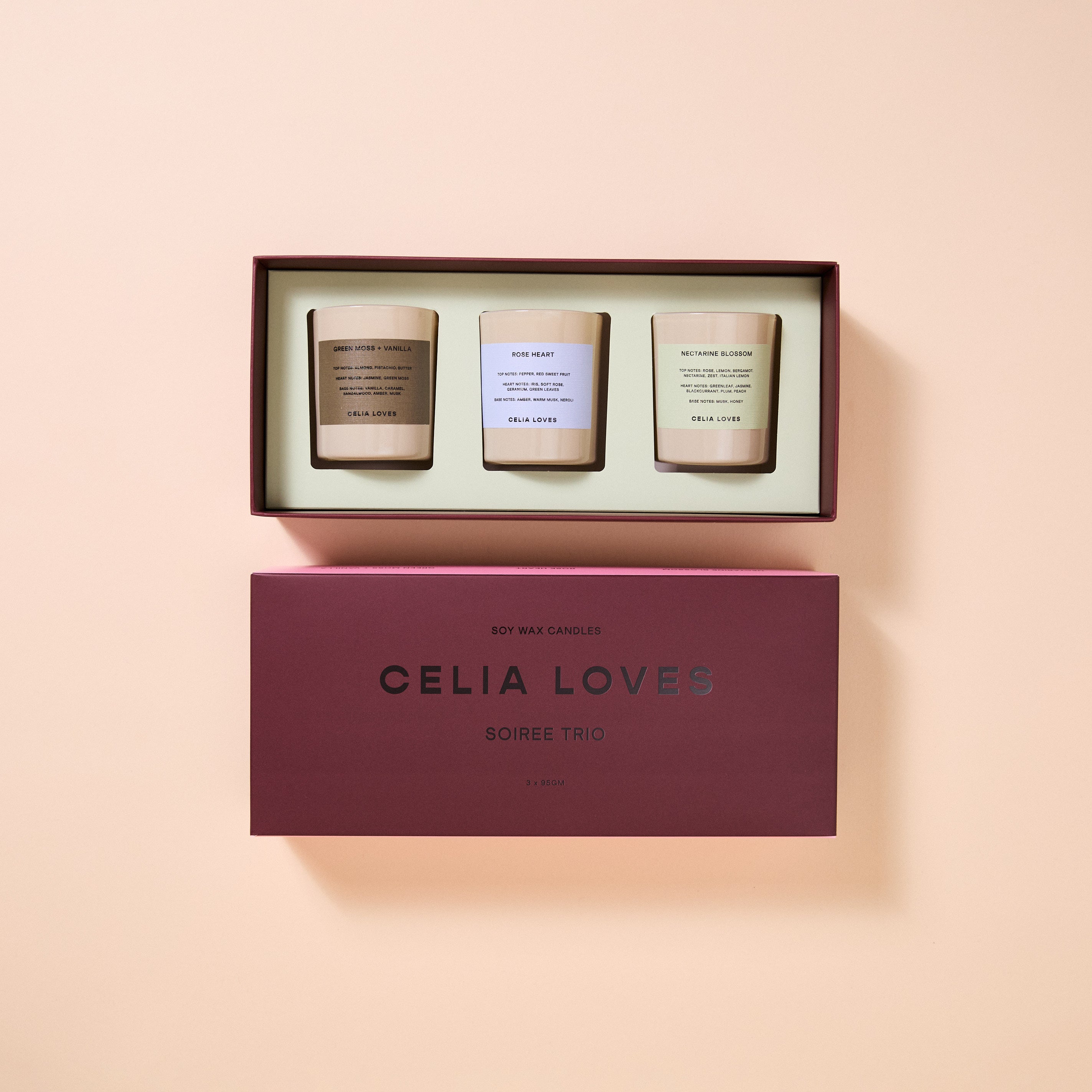 Soirée - Trio Candle Set – Celia Loves