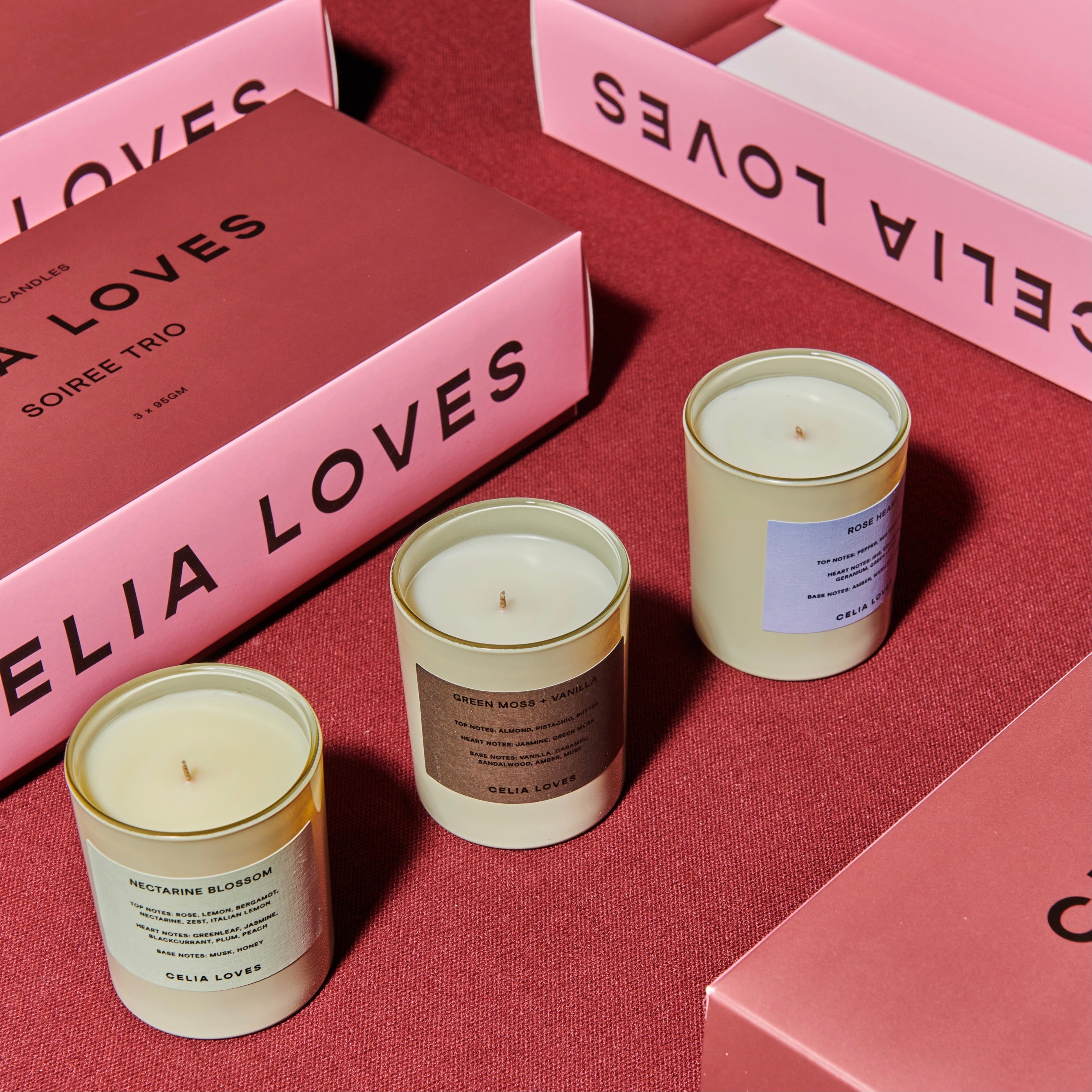 Soirée - Trio Candle Set – Celia Loves