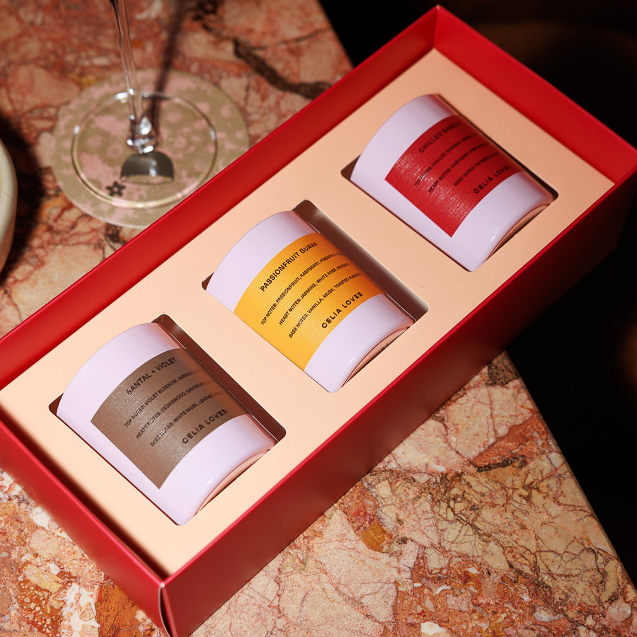 European Holiday - Trio Candle Set