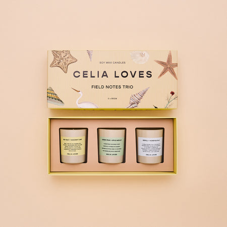 Field Notes - Trio Candle Set – Celia Loves