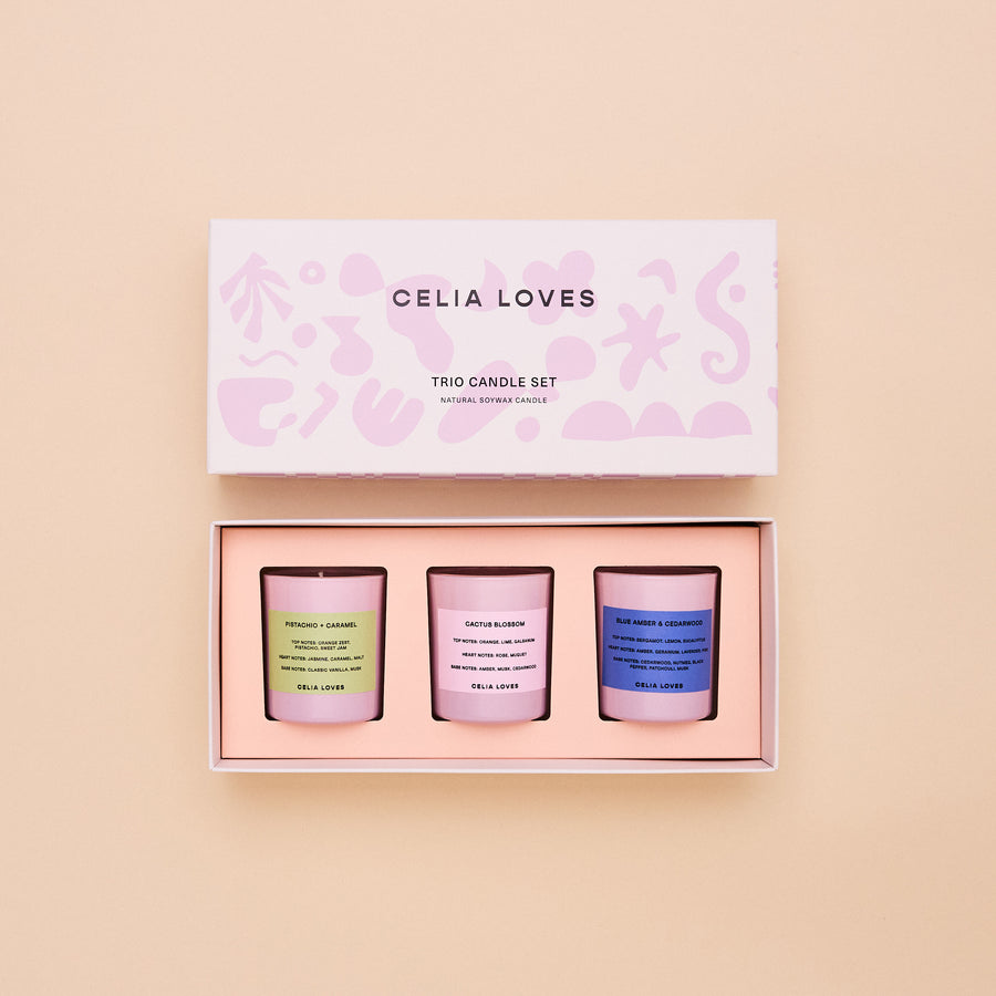 La Fiesta - Trio Candle Set – Celia Loves