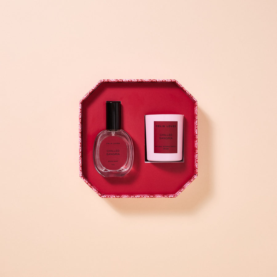 PREORDER Chilled Sangria - Candle & Room Spray Duo Set