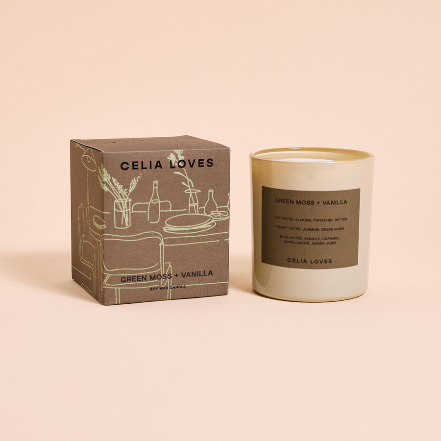 Green Moss & Vanilla 395gms
