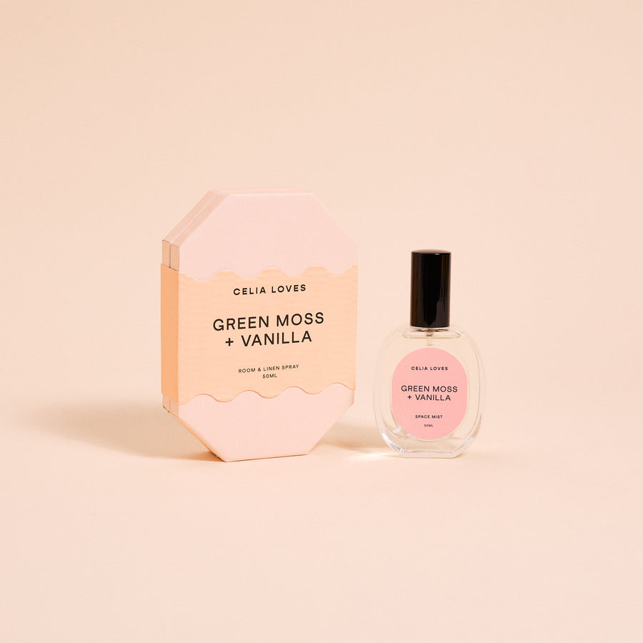 SECONDS SALE Green Moss & Vanilla - Room Spray 50ml