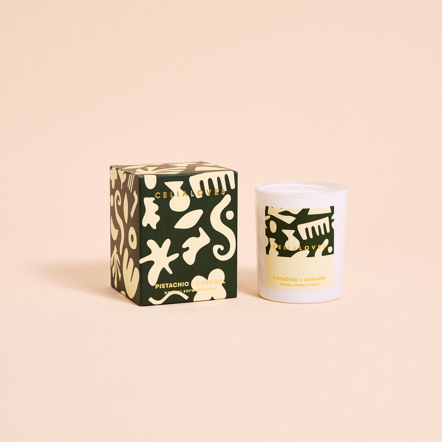 Pistachio & Caramel 195gms