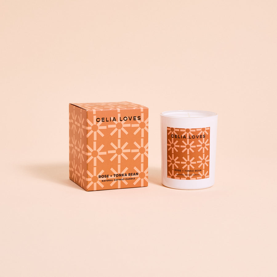 Rose & Tonka Bean 195gms