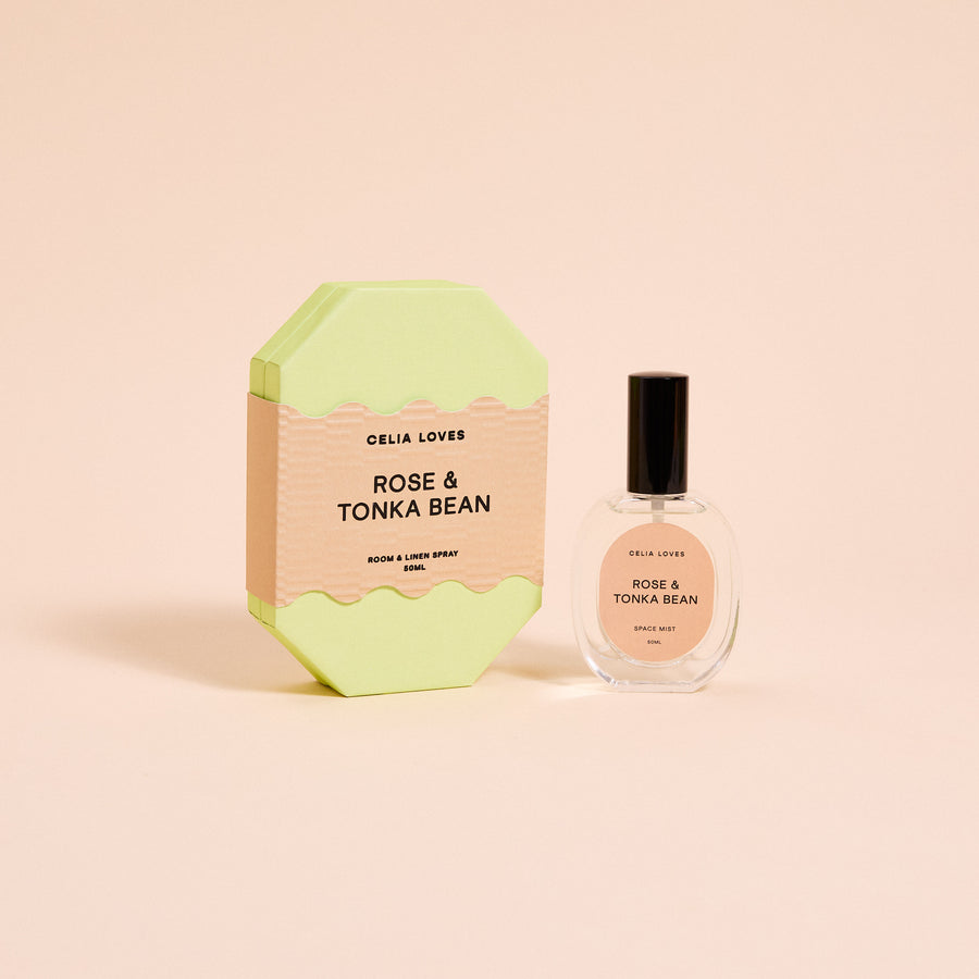 SECONDS SALE Rose & Tonka Bean - Room Spray 50ml